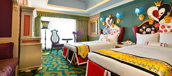 【公式】ディズニーふしぎの国のアリスルーム｜東京ディズニーランドホテル